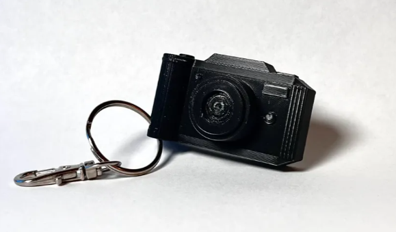 Llavero de la camara plano